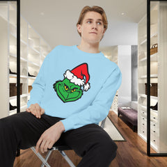 Festive Mean Green Holiday Unisex Sweatshirt