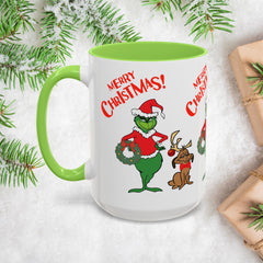 Festive Christmas Mug, Christmas Decoration,