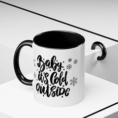 Winter-Themed Accent Coffee Mug
