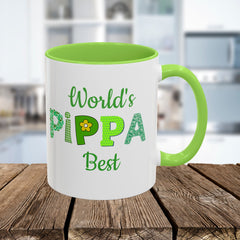 Pippa Floral Name Mug — Personalized Colorful Coffee Cup (11oz & 15oz)