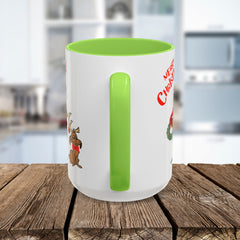Festive Christmas Mug, Christmas Decoration,