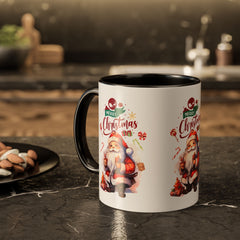 Festive Christmas Mugs, Santa Coffee Cups,