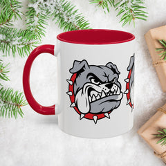 Colorful Bulldog Mugs for Dog Lovers, Unique Gift for Pet Owners,