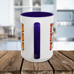 Colorful Peace Sign Mugs
