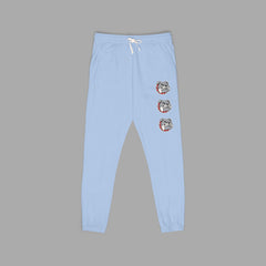 Comfy Fleece Bulldog Print Unisex Sweatpants