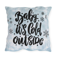 "Baby It's Cold Outside" Throw Cushion