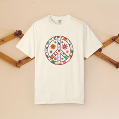 Flower Power Peace T-Shirt, Unisex Boho Tee,