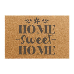 Home Sweet Home Doormat, Rustic Entryway Mat,