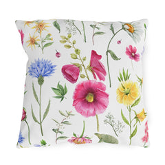 Floral Outdoor Pillows, Spring Home Decor,