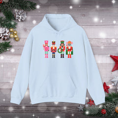 Holiday Trees Unisex Hooded Sweatshirt - Cozy Christmas Gift,