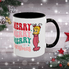 Merry Merry Merry and Bright Christmas Mugs