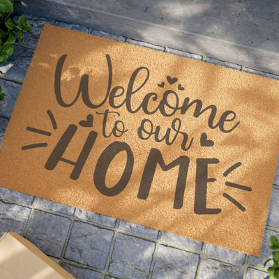 Charming Welcome Doormat - Housewarming Gift,