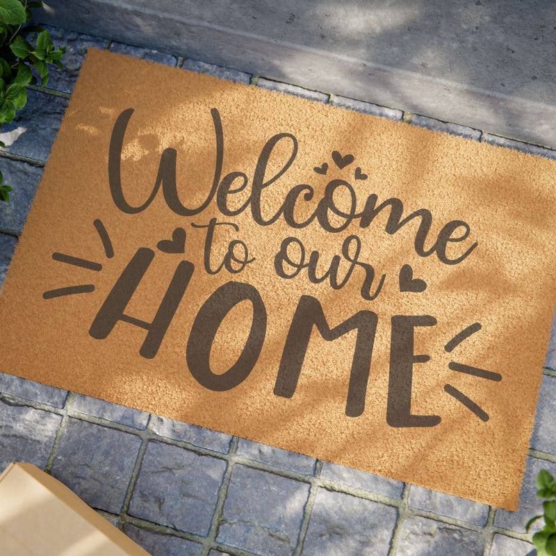 Charming Welcome Doormat - Housewarming Gift,