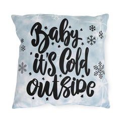 "Baby It's Cold Outside" Throw Cushion