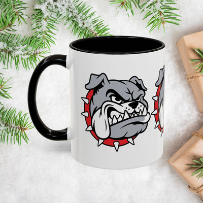 Colorful Bulldog Mugs for Dog Lovers, Unique Gift for Pet Owners,