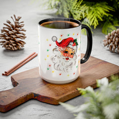 Festive Santa Mug, Christmas Gift, Santa Claus Design