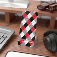 Plaid Georgia Colors Mobile Phone Holder