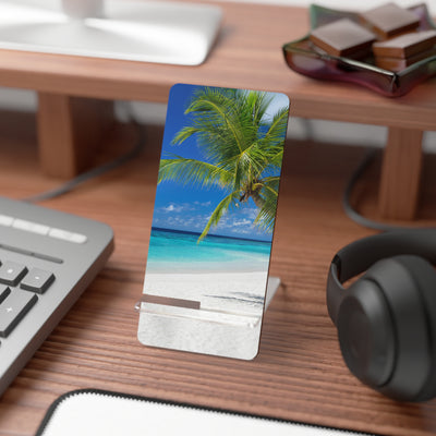 Beach-Themed Mobile Display Stand, Tropical Phone Holder,