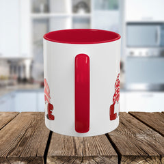 Love Gnome Coffee Mug — Valentine's Day Red Interior 11oz/15oz