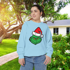 Festive Mean Green Holiday Unisex Sweatshirt