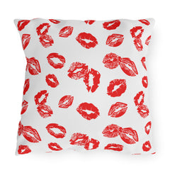 Lip Print Pillows, Valentine's Gift, Kiss Themed Pillows