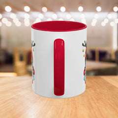 Cute Reindeer Gnome Christmas Mug