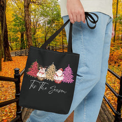 Holiday Tote Bag, Festival Shopping Bag,