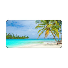 Tropical Beach Desk Mat - Home Office Decor