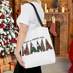 Holiday Tote Bag for Moms, Funny Christmas Gift,