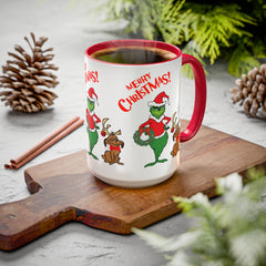 Festive Christmas Mug, Christmas Decoration,
