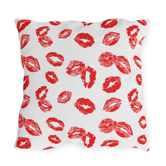 Lip Print Pillows, Valentine's Gift, Kiss Themed Pillows