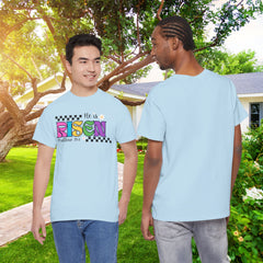 He Is Risen T-Shirt — Colorful Easter Christian Tee (Matthew 28:6)