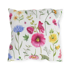 Floral Outdoor Pillows, Spring Home Decor,