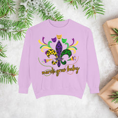 Mardi Gras Baby Sweatshirt,