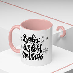 Winter-Themed Accent Coffee Mug