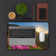 Scenic Mountain Sunrise Desk Mat