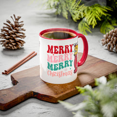 Merry Merry Merry and Bright Christmas Mugs