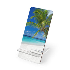 Beach-Themed Mobile Display Stand, Tropical Phone Holder,
