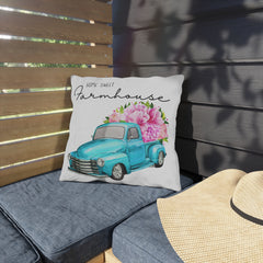 Home Sweet Farmhouse Outdoor Pillow