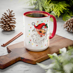 Festive Santa Mug, Christmas Gift, Santa Claus Design
