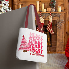 Holiday Tote Bag Merry Christmas