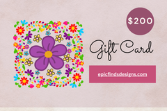 Epic Finds & Designs Retro Gift Card