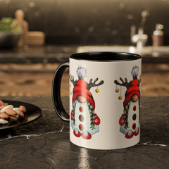 Cute Reindeer Gnome Christmas Mug