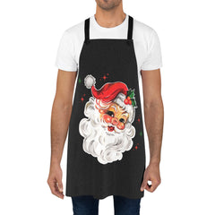 Santa Claus Apron, Holiday Kitchen Gift,