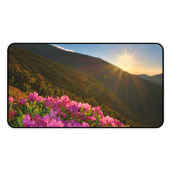 Scenic Mountain Sunrise Desk Mat