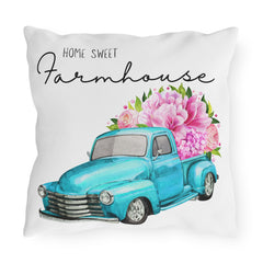 Home Sweet Farmhouse Outdoor Pillow