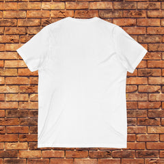 Happy St. Patrick's Day V-Neck Tee — Shamrock & Leprechaun Hat St. Patrick's Shirt