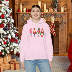 Holiday Trees Unisex Hooded Sweatshirt - Cozy Christmas Gift,