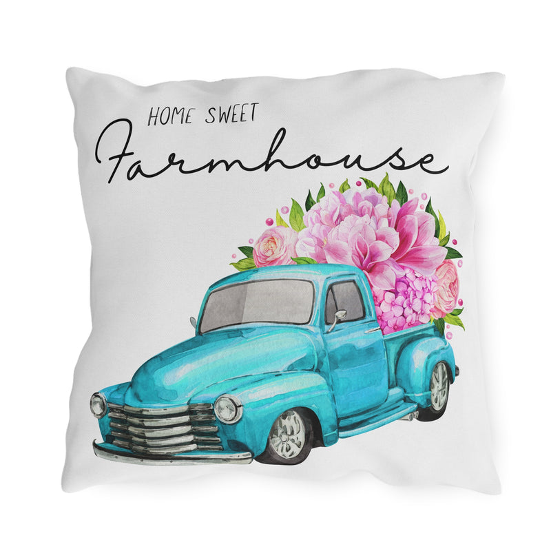 Home Sweet Farmhouse Outdoor Pillow