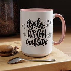 Winter-Themed Accent Coffee Mug